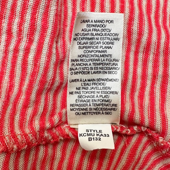 SzSm / DKNY Striped Tank with Ruffles - Picture 11 of 13